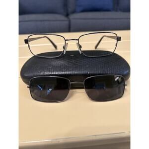 Flexon by Marchon Magnetics 889 Mag 55-18-140mm Eyeglasses Frames Sunglasses